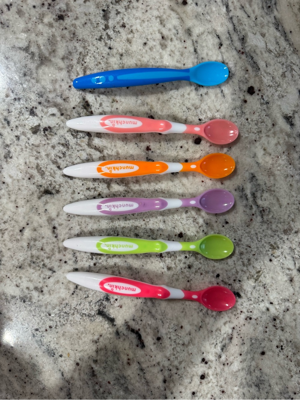 Munchkin Colorful Baby Feeding Spoon Set - Multicolor